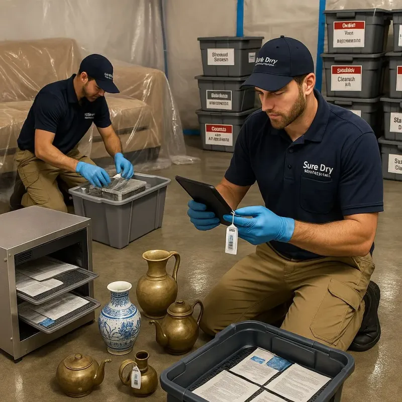 Content Protection and Restoration process in La Habra, CA