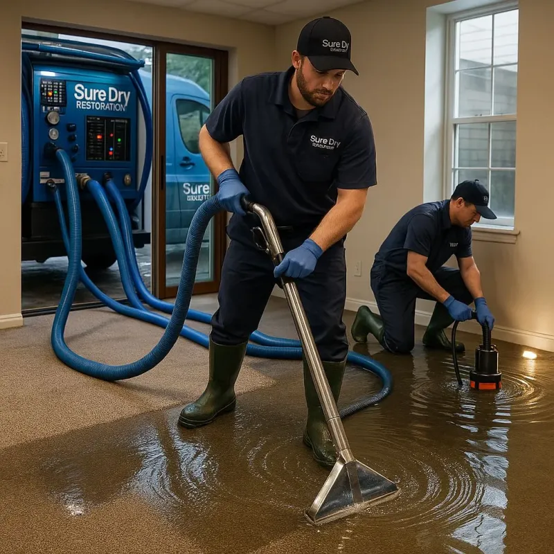 Water Extraction and Removal process in La Habra, CA